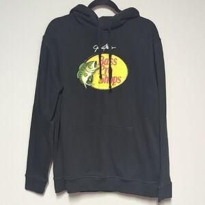 Bass Pro Shops Fish Black and Yellow